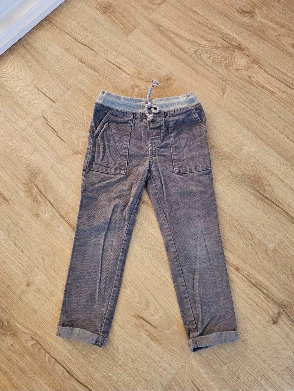 okie dokie Boys Gray Drawstring Casual Pants